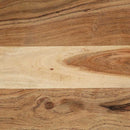 vidaXL Konzolasztal fiókkal Barna 120 x 33 x 75 cm tömör akácfa