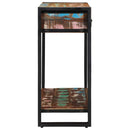 vidaXL Konzolasztal Sokszínű 90 x 33 x 75 cm tömör újrahasznosított fa