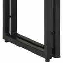 vidaXL Konzolasztal fiókkal Barna 120 x 33 x 75 cm Tömör Mangófát