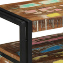 vidaXL Konzolasztal 120 x 33 x 75 cm Szilárd Újrahasznosított Fa