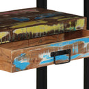 vidaXL Konzolasztal 120 x 33 x 75 cm Szilárd Újrahasznosított Fa