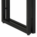 vidaXL Konzolasztal 90 x 33 x 75 cm Szilárd Újrahasznosított Fa