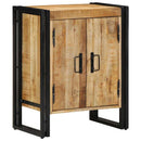 vidaXL Cipőszekrény polcokkal Barna 56 x 35 x 70 cm Tömör mangófa