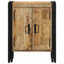 vidaXL Cipőszekrény polcokkal Barna 56 x 35 x 70 cm Tömör mangófa