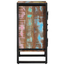 vidaXL Cipőszekrény Sokszínű 56 x 35 x 70 cm Tömör újrahasznosított fa