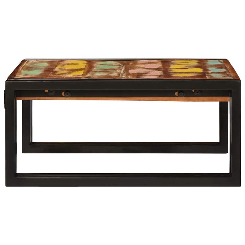 vidaXL Fürdőszobai polc polcokkal 60 x 50 x 23 cm Tömör mangófa és vas