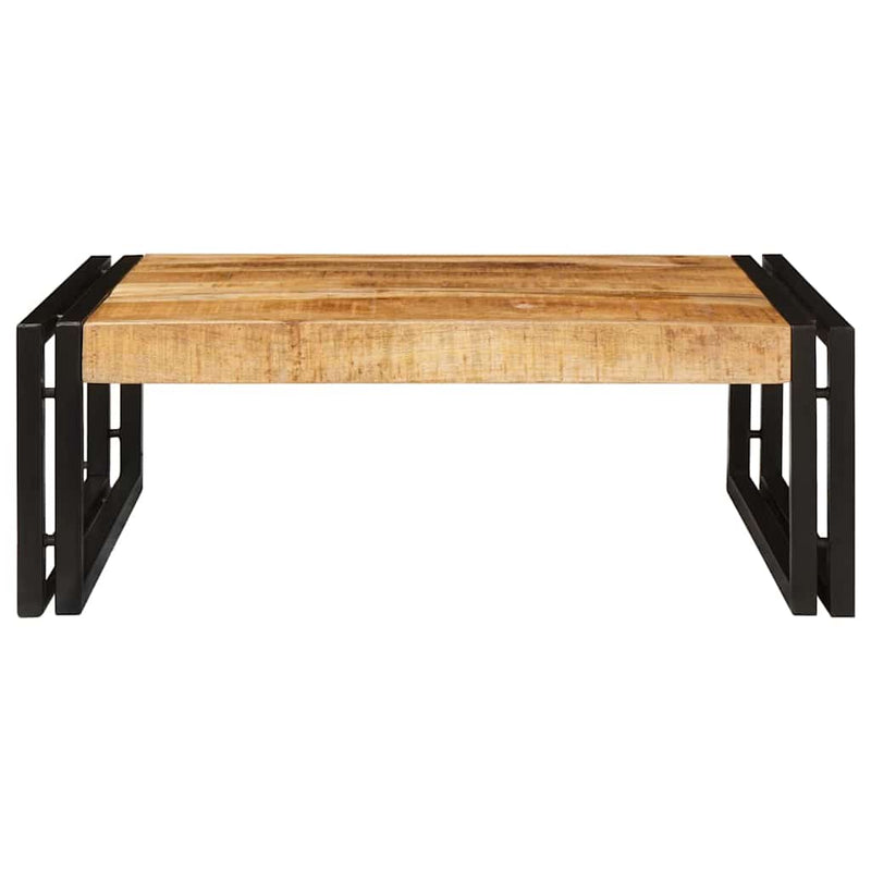 vidaXL Fürdőszobai polc polcokkal 65 x 50 x 23 cm Tömör mangófa és vas