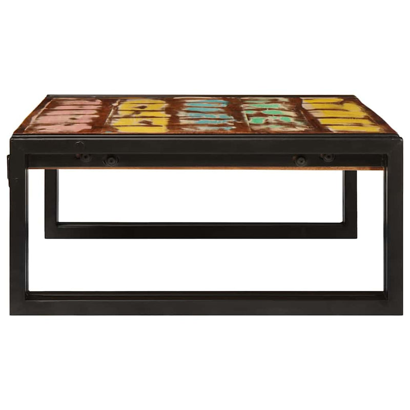 vidaXL Fürdőszobai polc polcokkal 65 x 50 x 23 cm Tömör mangófa és vas