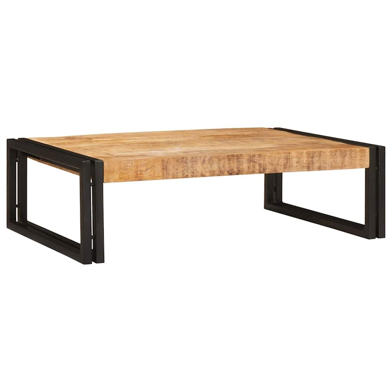 vidaXL Fürdőszobai polc polcokkal 80 x 50 x 23 cm Tömör mangófa és vas
