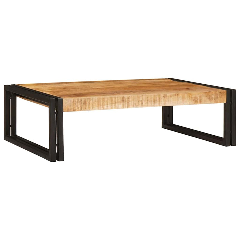 vidaXL Fürdőszobai polc polcokkal 80 x 50 x 23 cm Tömör mangófa és vas