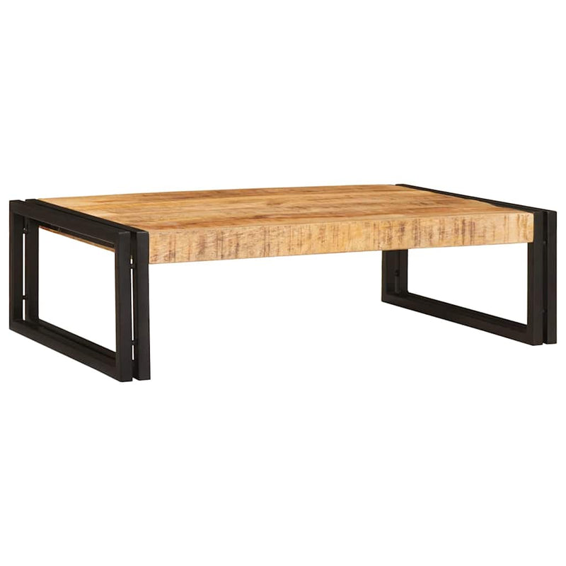 vidaXL Fürdőszobai polc polcokkal 80 x 50 x 23 cm Tömör mangófa és vas