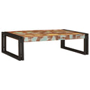 vidaXL Fürdőszobai polc polcokkal 80 x 50 x 23 cm Tömör mangófa és vas