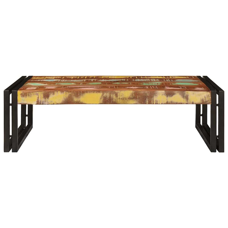 vidaXL Fürdőszobai polc polcokkal 80 x 50 x 23 cm Tömör mangófa és vas