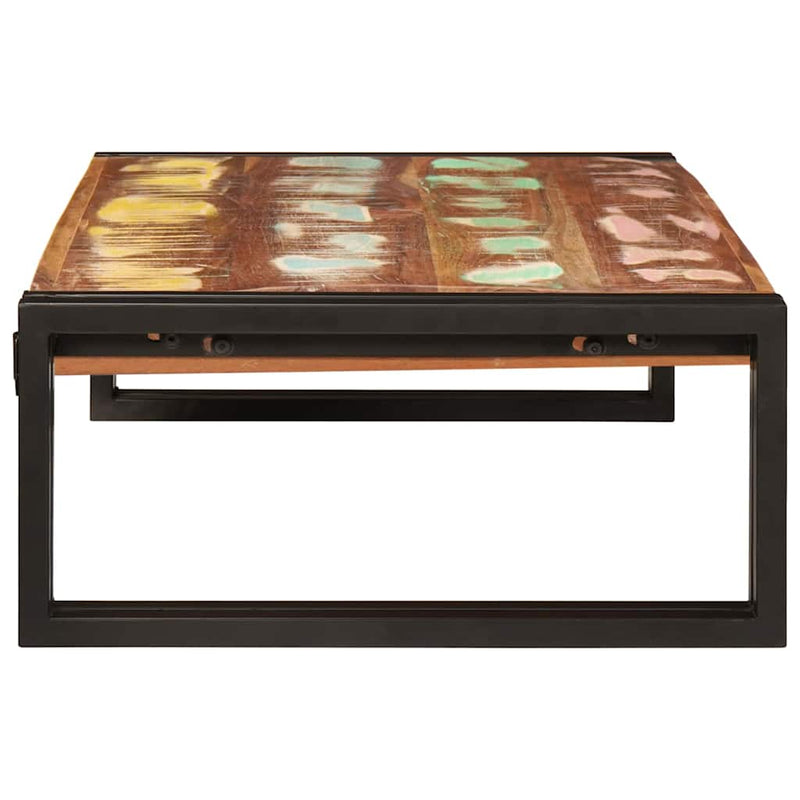 vidaXL Fürdőszobai polc polcokkal 80 x 50 x 23 cm Tömör mangófa és vas