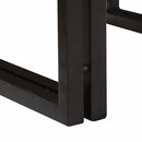 vidaXL Fürdőszobai polc 120 x 50 x 23 cm Tömör mangófa és vas