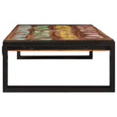 vidaXL Fürdőszobai polc 120 x 50 x 23 cm Tömör mangófa és vas