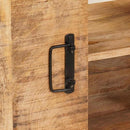 vidaXL Fürdőszobai mosdószekrény 71 x 33 x 58 cm Tömör mangófa és vas