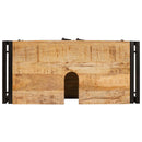 vidaXL Mosdókagyló szekrény Barna 71 x 33 x 58 cm Tömör Mangófát