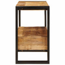 vidaXL Mosdó szekrény fiókkal Barna 71 x 33 x 58 cm Tömör Mangófát