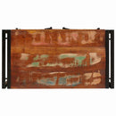 vidaXL Éjjeliszekrény Sokszínű tömör újrahasznosított fa