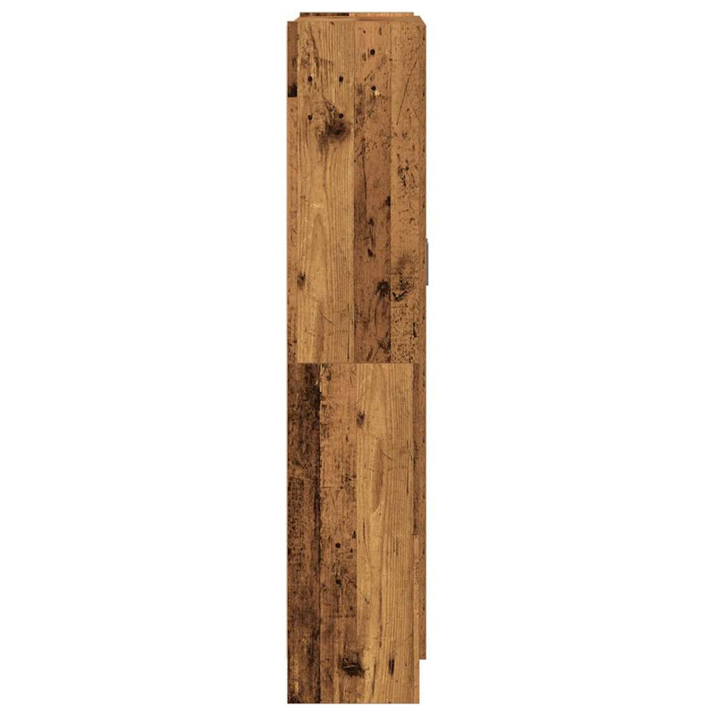 vidaXL antik fa színű szerelt fa magasszekrény 82,5 x 30,5 x 150 cm