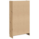 vidaXL kézműves tölgy színű szerelt fa magasszekrény 82,5x30,5x150 cm