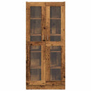vidaXL antik fa színű szerelt fa magasszekrény 82,5 x 30,5 x 185 cm