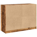 vidaXL antik fa színű szerelt fa tálalószekrény 102 x 37 x 75,5 cm