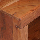 vidaXL Könyvespolc 3 pcs Barna 50 x 30 x 110 cm Tömör akácfa