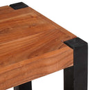 vidaXL Könyvespolc 3 pcs Barna 50 x 30 x 110 cm Tömör akácfa