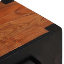 vidaXL Széf 2 pcs Barna 110 x 30 x 75 cm Tömör akácfa