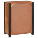 vidaXL Széf 2 pcs Barna 110 x 30 x 75 cm Tömör akácfa