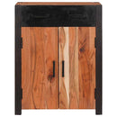 vidaXL Széf 2 pcs Barna 110 x 30 x 75 cm Tömör akácfa
