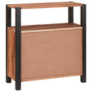 vidaXL Széf Barna 70 x 30 x 75 cm Tömör akácfa