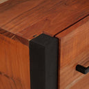 vidaXL Buffetek és oldalszekrények Barna 55 x 30 x 75 cm tömör akácfa