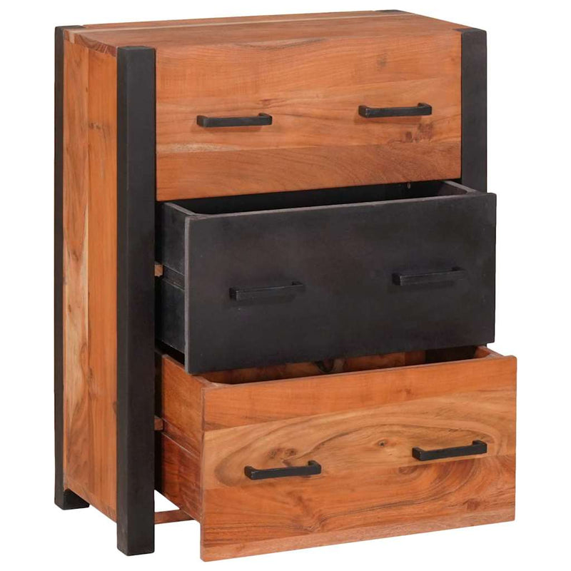 vidaXL Buffetek és Konyhai Szekrények fiókkal Barna 55 x 30 x 75 cm