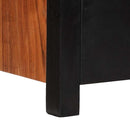 vidaXL Média szekrény fiókkal Barna 110 x 30 x 40 cm Tömör Akácfa
