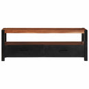 vidaXL Média szekrény fiókkal Barna 110 x 30 x 40 cm Tömör Akácfa
