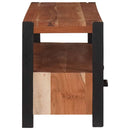 vidaXL Média tárolószekrények és állványok Barna 110 x 30 x 40 cm