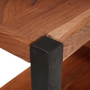 vidaXL Könyvespolc Barna 50 x 30 x 75 cm Tömör akácfa