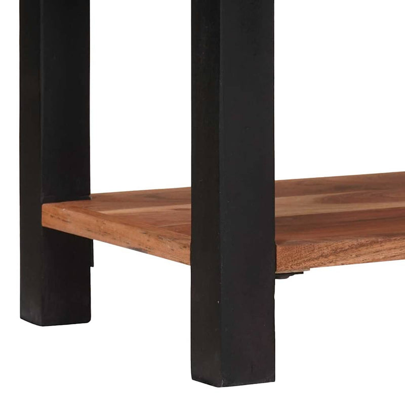 vidaXL Könyvespolc Barna 50 x 30 x 75 cm Tömör akácfa