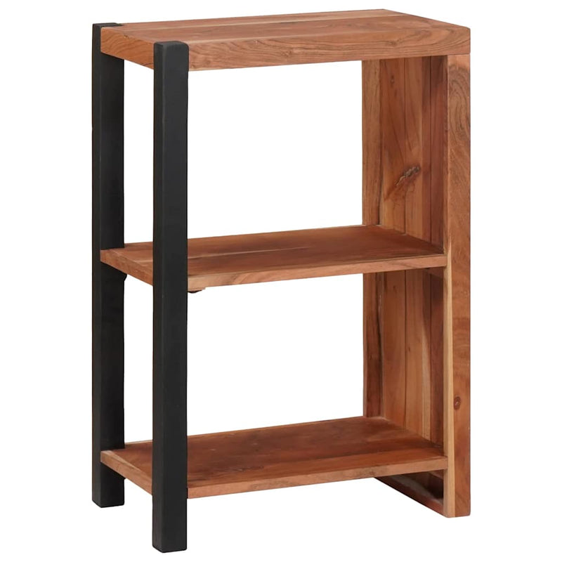 vidaXL Könyvespolc Barna 50 x 30 x 75 cm Tömör akácfa