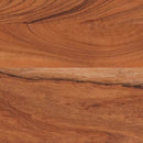 vidaXL Könyvespolc Barna 80 x 30 x 75 cm Tömör akácfa