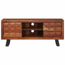 vidaXL Média tárolószekrények és állványok Barna 112 x 30 x 48 cm