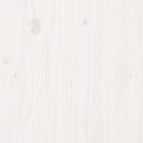 vidaXL fehér tömör fenyőfa könyvespolcos ágy matrac nélkül 140x190 cm