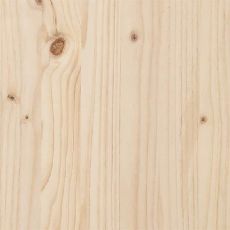 vidaXL tömör fenyőfa könyvespolcos ágy matrac nélkül 160 x 200 cm
