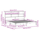 vidaXL fehér tömör fenyőfa könyvespolcos ágy matrac nélkül 180x200 cm