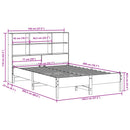 vidaXL fehér tömör fenyőfa könyvespolcos ágy matrac nélkül 140x200 cm