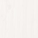 vidaXL fehér tömör fenyőfa könyvespolcos ágy matrac nélkül 140x190 cm