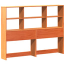 vidaXL viaszbarna tömör fenyőfa ágy matrac nélkül 120 x 190 cm